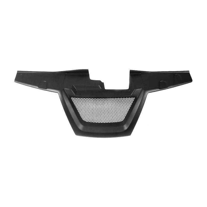 Zentralgrill Vorne Für Nissan Für Juke 2011-2014 Real Carbon Fiber/Fiberglas Waben Stil Auto Oberen Stoßfänger Haube Mesh Gitter Vorderen Grille Racing Grill Nieren Kühlergrill(Fiberglass) von PTLYE