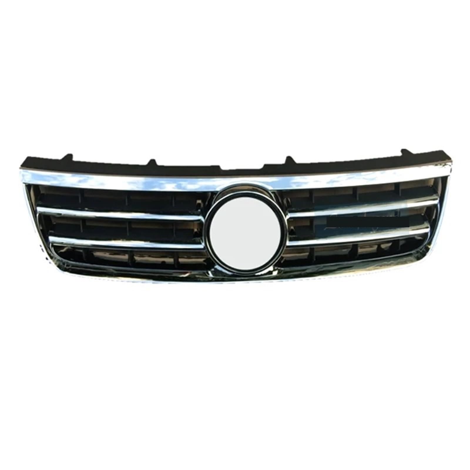 Zentralgrill Vorne Für VW Für Touareg 2003 2004 2005 2006 2007 Auto Zubehör Werkzeuge Racing Grill Auto Vorderen Stoßfänger Grill Grille Maske Nieren Kühlergrill von PTLYE