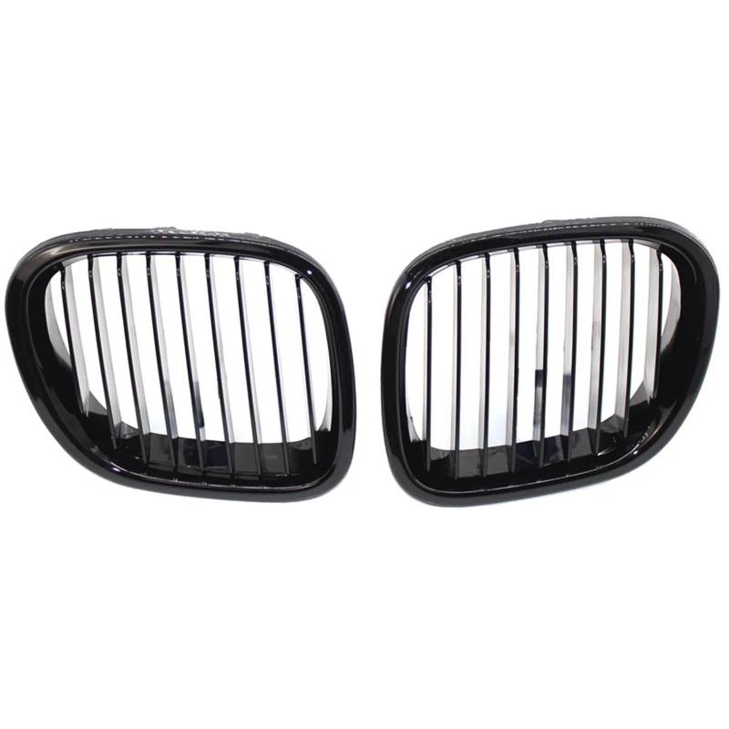 Zentralgrill Vorne Für Z3 1996-2002 Autotyp 1 Paar Frontgrill Schwarz Links Rechts Seitengrill 51138412950 51138412949 Nieren Kühlergrill(1Gloss Black) von PTLYE