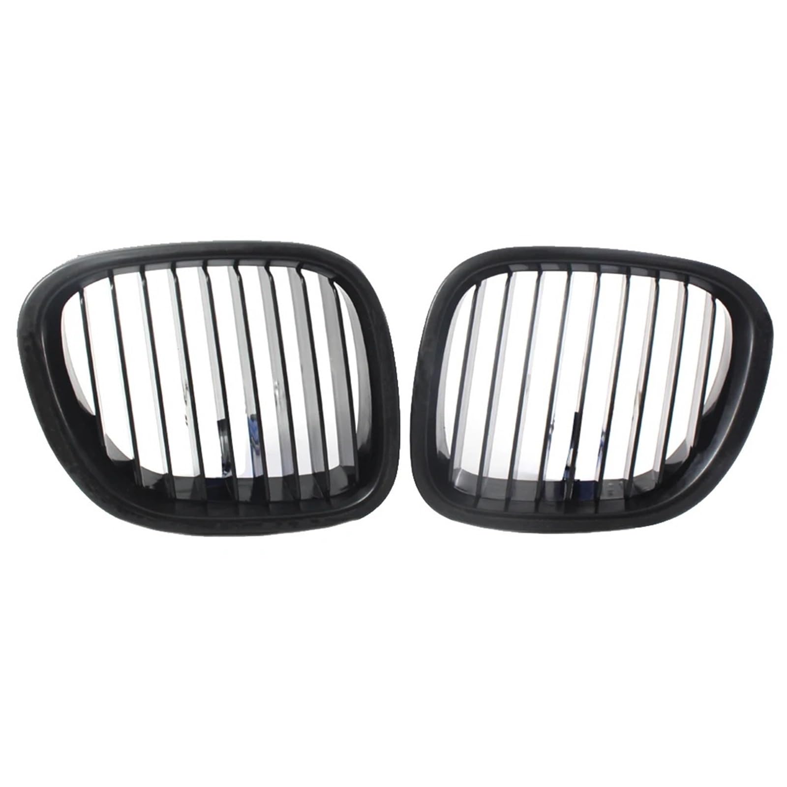 Zentralgrill Vorne Für Z3 1996-2002 Autotyp 1 Paar Frontgrill Schwarz Links Rechts Seitengrill 51138412950 51138412949 Nieren Kühlergrill(Matte Black) von PTLYE