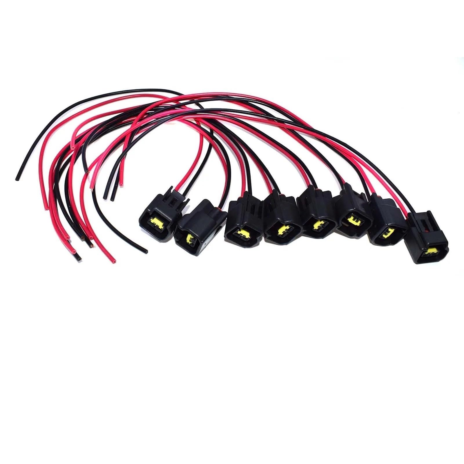 Zündmodul Für Ford Für Zündung Für Spule 2-Wege Stecker Kabelbaum Zopf Für Modular 4,6 5,4 6,8 Für Cobra Für Mustang 1P1258 PT5742 1/5 / 8PCS Zündspule Auto(8 PCS) von PTLYE