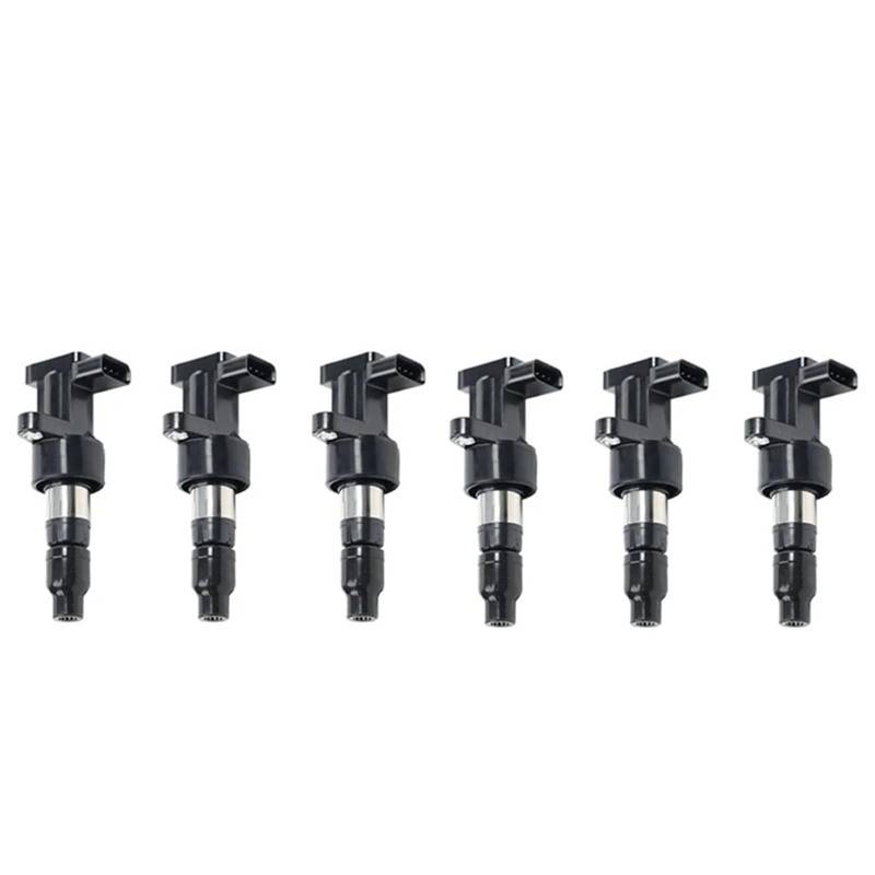 Zündmodul Für Jaguar Für X-Typ Für S-Typ 2,5 L 3,0 L 2002-2008 6Pcs Zündspulen UF435 C2S42673 C2S11480 Zündspule Auto von PTLYE