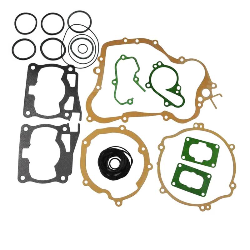 Motorrad Dichtung Kit Motoren Kurbelgehäuse Abdeckungen Zylinder Set for YZ125 1994-2004 YZ80H 1996 1998 YZ125SK 98 YZ125SK 02-03(Gasket kit) von PTSZNGS