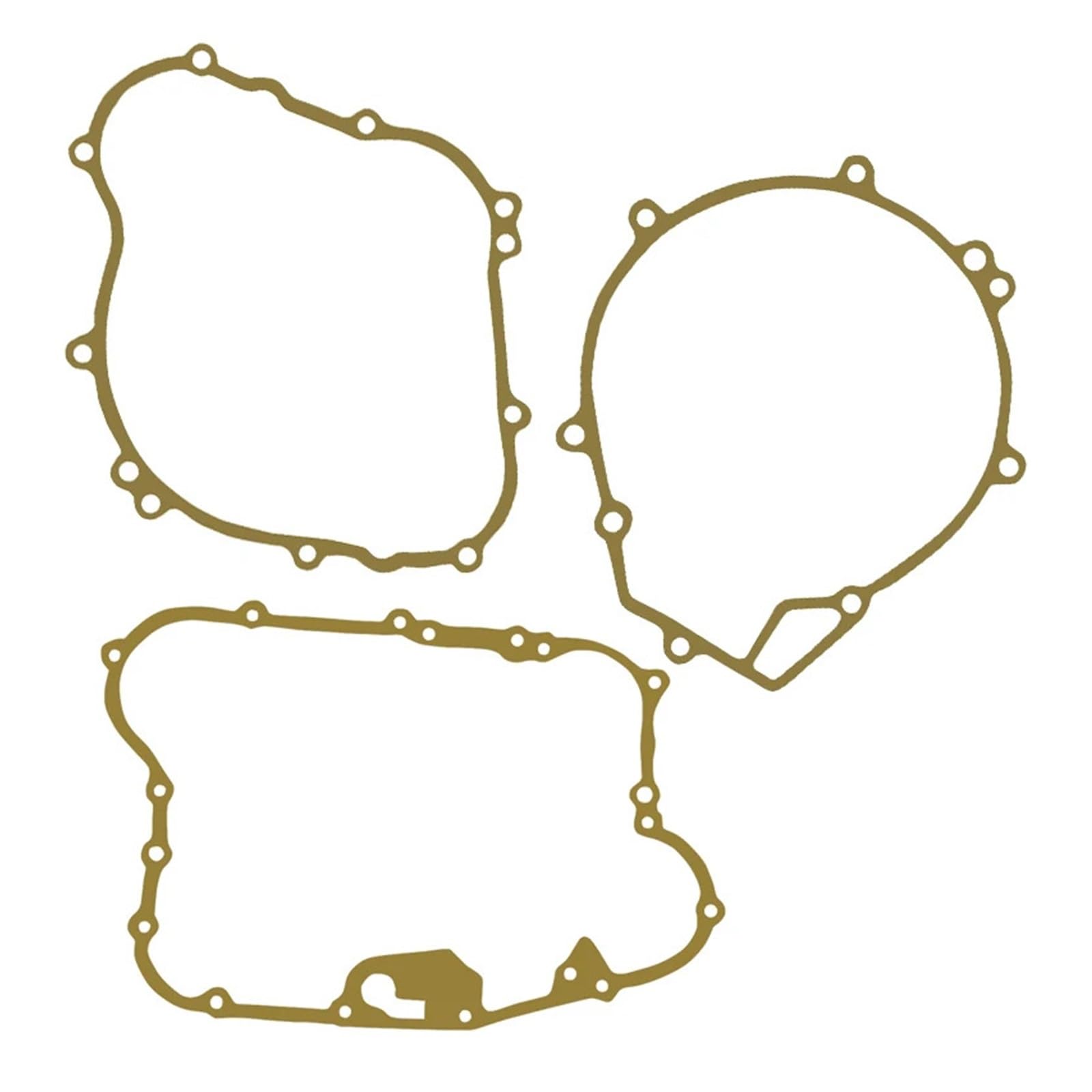 Motorradmotoren Generatorgehäuse Kurbelgehäuse Kupplungsdeckel Dichtungssätze for KLR250 1985–2005 KL250 1985–2005(Gasket kit) von PTSZNGS