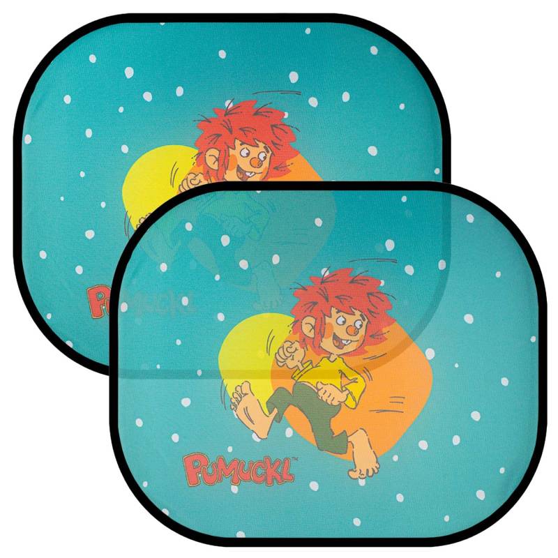 Bavariashop Pumuckl Auto Sonnenschutz für Kinder Baby Haustiere, 2 Stück Auto Universal Sonnenblende mit UV Schutz, Blendschutz, Autofenster, Seitenfenster von PUMUCKL