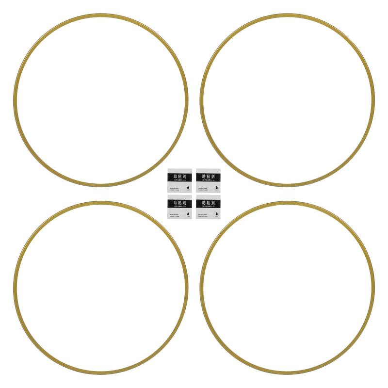 Universeller Aluminiumlegierung Randschutzschutz, Selbstklebender 19 -Zoll (Gold) von PUNELE