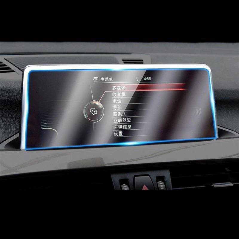 Auto GPS Navi Folie Kompatibel Mit 2 Series F45 F46 2015-2020 2021, Auto-Displayschutzfolie Aus Gehärtetem Glas, Auto-GPS-Navigations-Schutzfolie(Style 3 6.5 Inch) von PUNICS