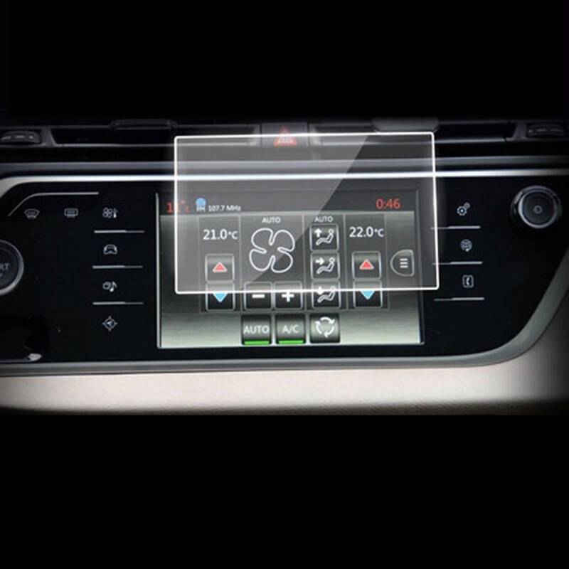 Auto GPS Navi Folie Kompatibel Mit Citroen Für C4 Für Picasso 2014 2015 2016 2017, Auto-GPS-Navigation, HD-Displayschutzfolie Aus Gehärtetem Glas, Display-Schutzfolie von PUNICS