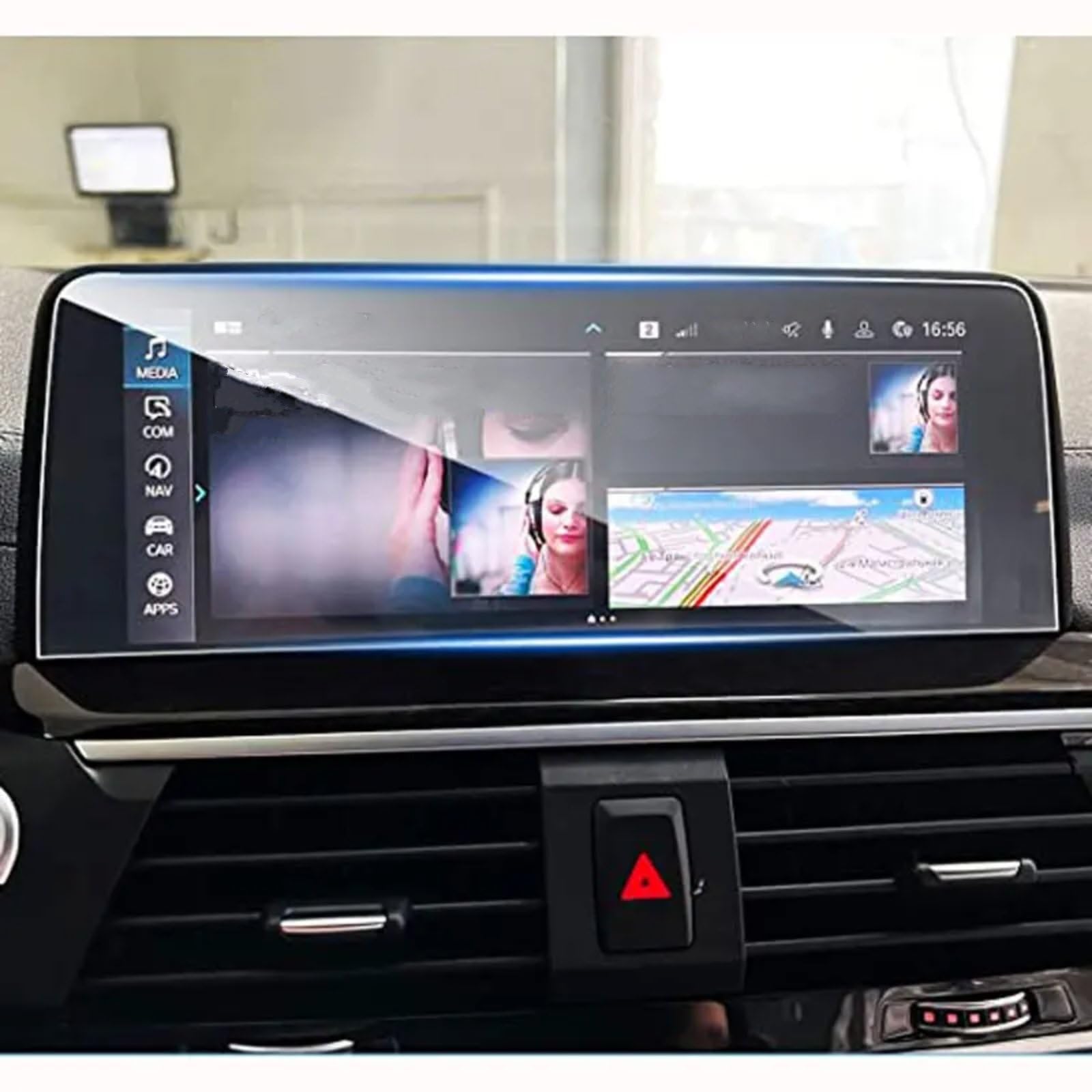 Auto GPS Navi Folie Kompatibel Mit Für X3 G01 X4 G02 2019 2020 2021 10,25 Zoll Auto-Displayschutzfolie Auto-LCD-Mittelbildschirm Schutzfolie Aus Gehärtetem Glas von PUNICS