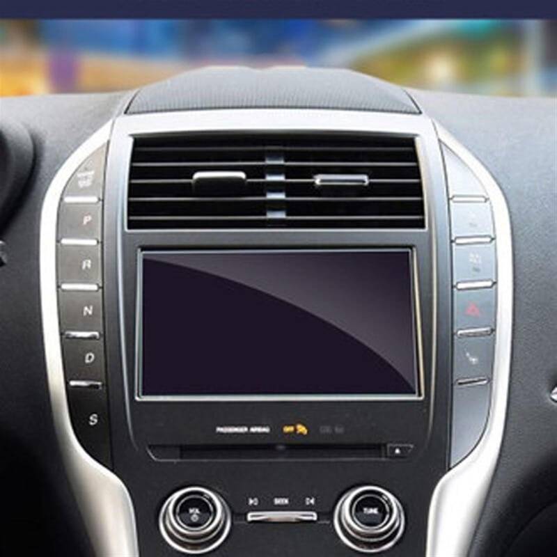 Auto GPS Navi Folie Kompatibel Mit Lincoln Für Mkc Mkz Mks MKT Mkx 2016 2017 Auto GPS Navigation Displayschutzfolie Gehärtetes Glas Schutzfolie Displayschutzfolie von PUNICS