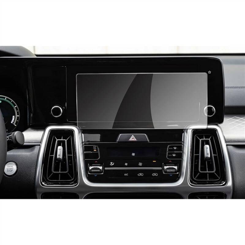 Auto GPS Navi Folie Kompatibel Mit Sorento Für MQ4 2021 10 Zoll Auto-Navigations-Center-Displayschutzfolie Aus Gehärtetem Glas, GPS-Navigationsfolie, Auto-Innenraum von PUNICS