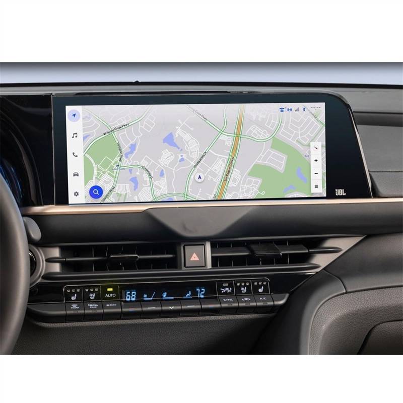 Auto GPS Navi Folie Kompatibel Mit Toyota Für Crown Für Crossover Für TZSH35 Für AZSH35 2022, Auto-GPS-Navigation, Gehärtetes Glas, Displayschutzfolie(LHD) von PUNICS