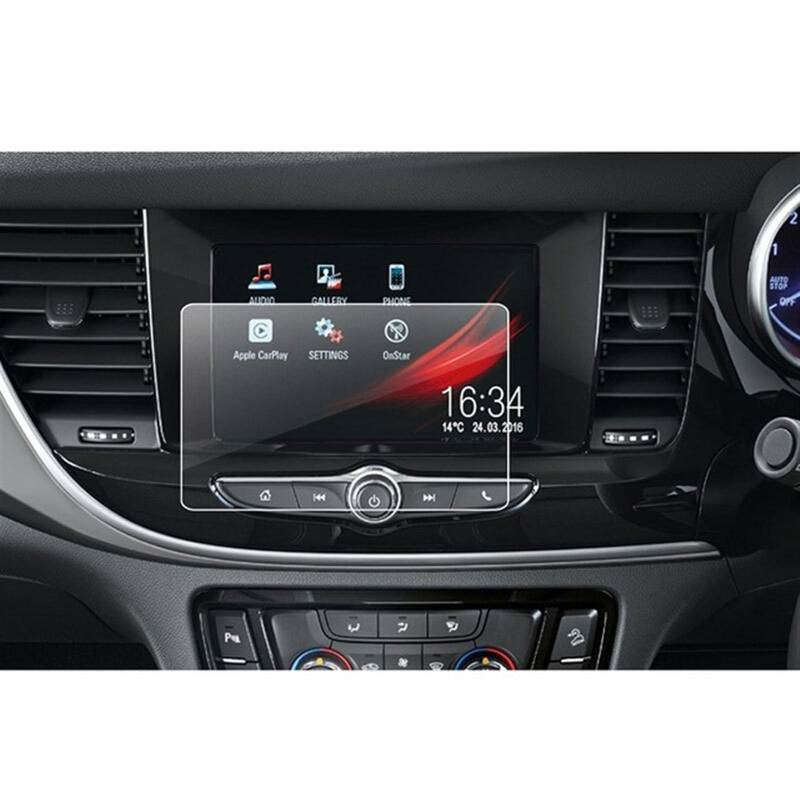 Auto GPS Navi Folie Kompatibel Mit Vauxhall Für Mokka X 2018 2019 Auto-Navigationsdisplay, Gehärtetes Glas, Displayschutzfolie, Auto-Schutzfolie Für GPS-Navigation(7 inch) von PUNICS