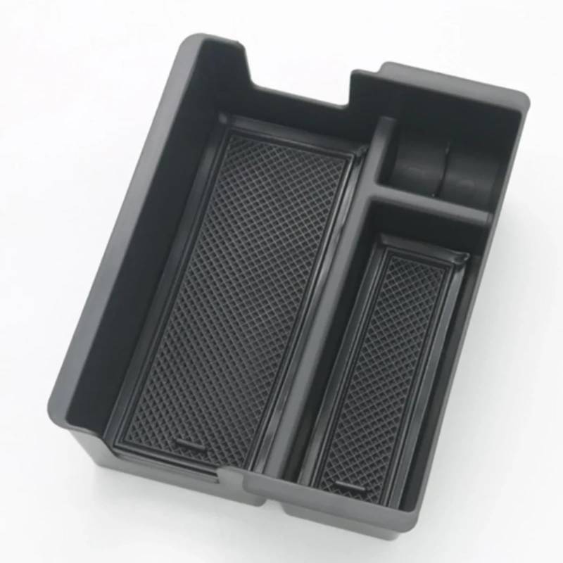 Auto Zentrale Steuerung Tray Kompatibel Mit Isuzu Für D-Max 2021 2022 2023, Auto-Innenraum-Armlehnen-Organizer, Aufbewahrung, Handschuhfach, Tablett, Behälter, Palette, Mittelkonsole(Silicone mat) von PUNICS