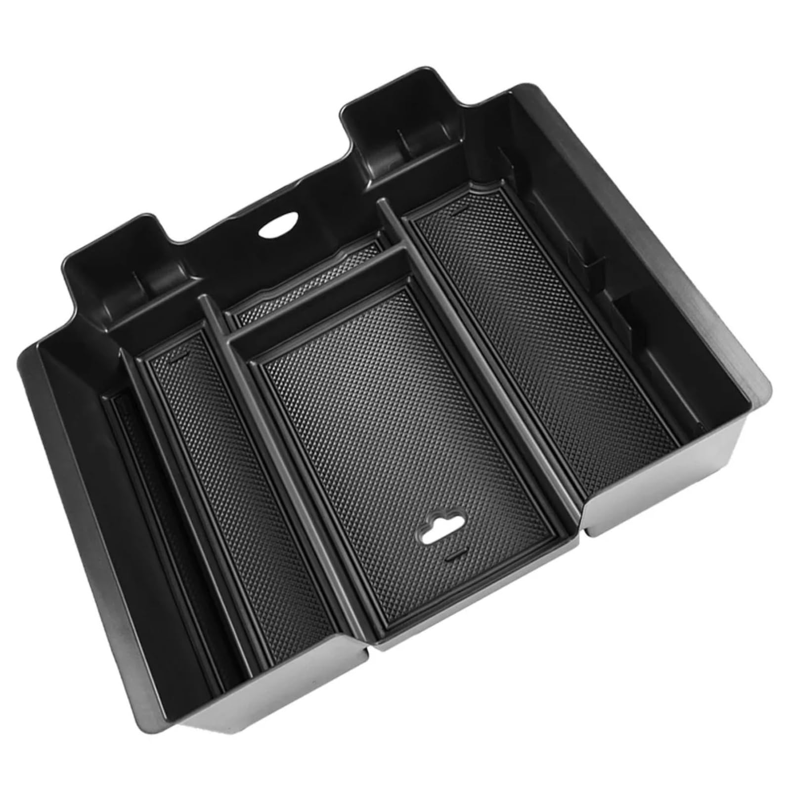 PUNICS Auto Zentrale Steuerung Tray Kompatibel Mit Chevrolet Für Silverado 2019 2020 2021, Auto-Armlehnen-Box, Aufbewahrung, Mittelkonsolen-Organizer, Container, Armlehnen-Organizer von PUNICS