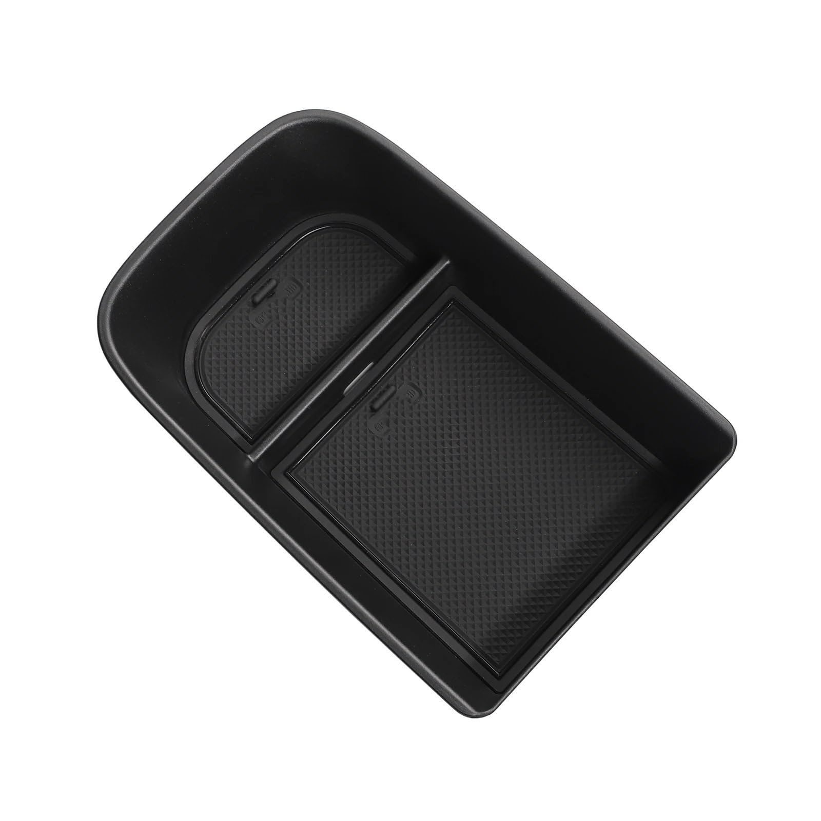 PUNICS Auto Zentrale Steuerung Tray Kompatibel Mit Toyota Für Noah Für Voxy Für 90 Serie 1 Stück Auto Mittelkonsole Armlehne Aufbewahrungsbox Fach Organizer Zubehör Aufräumen(Black Line) von PUNICS