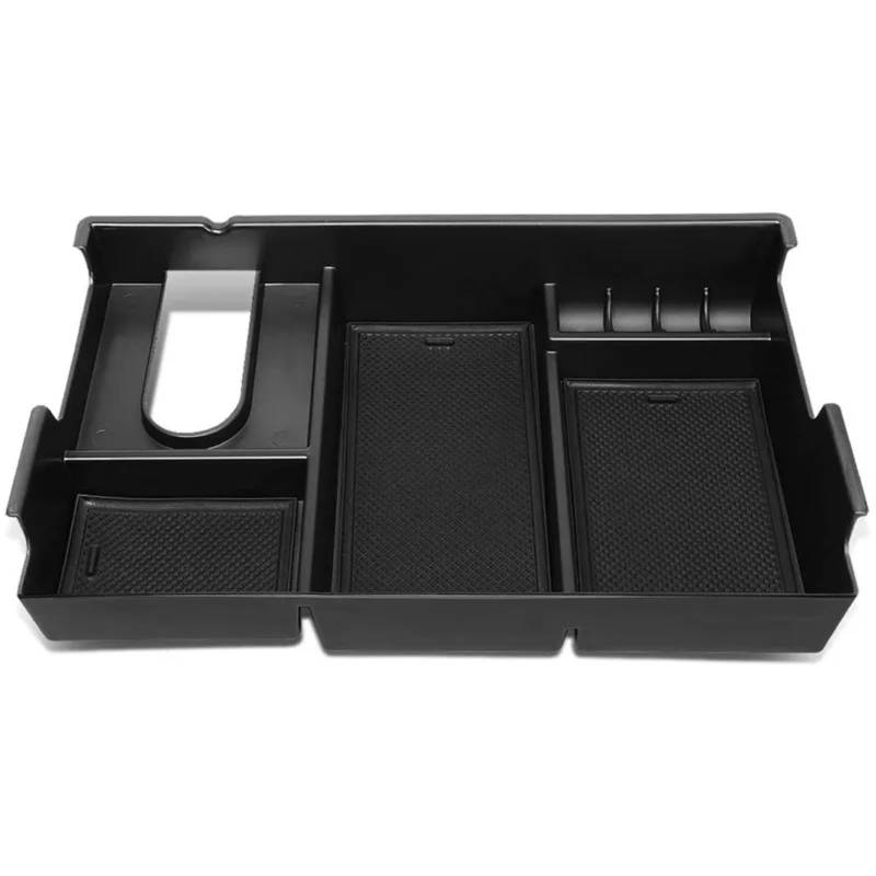 PUNICS Auto Zentrale Steuerung Tray Kompatibel Mit Toyota Für Tundr XK50 2007–2021 Aufbewahrungsbox Für Die Mittelarmlehne des Autos, Organizer Für Die Mittelkonsole, Behälter, Ablage, Zubehör von PUNICS