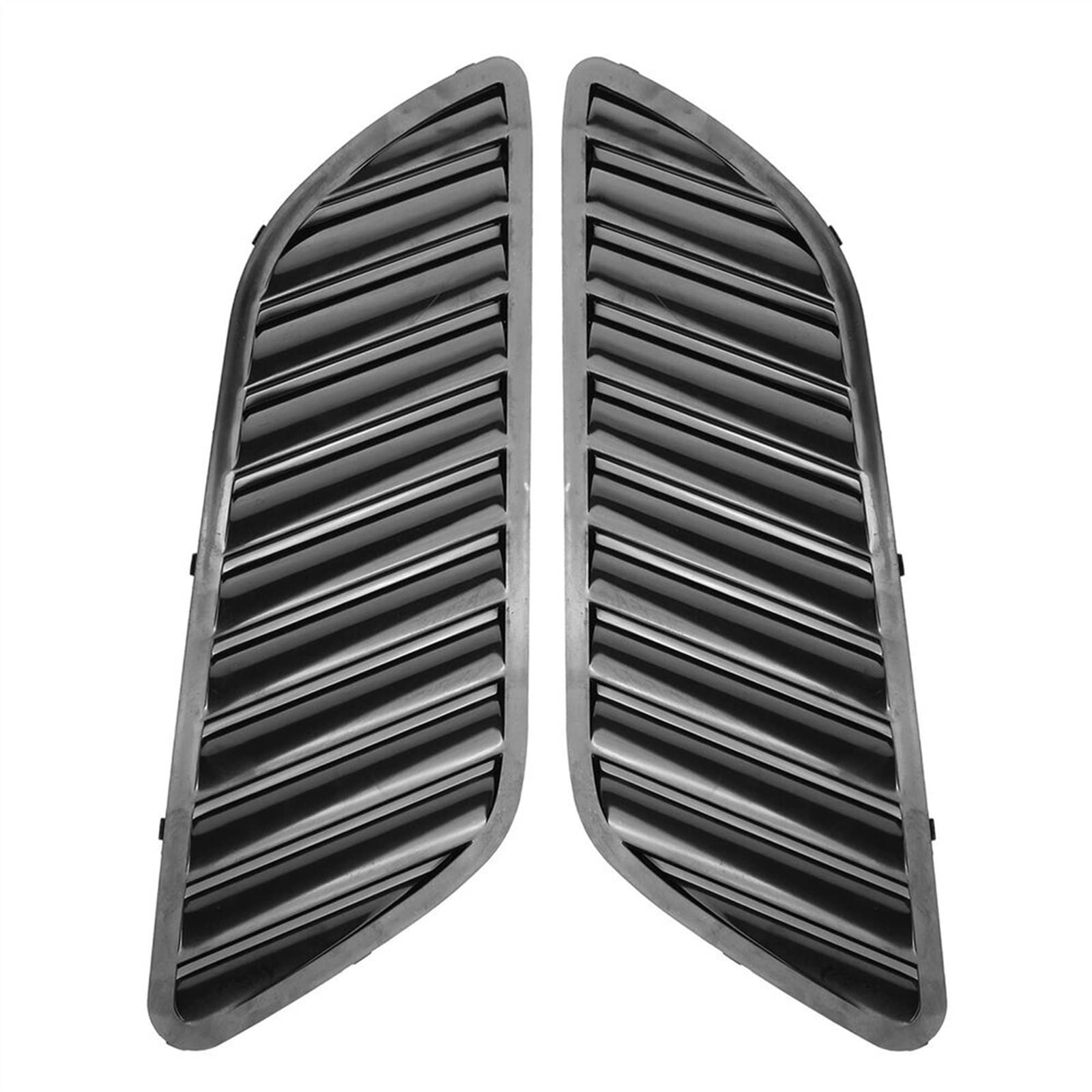 PUNICS Frontgrill Kompatibel Mit 5er Für F10 2011 2012 2013 2014 2015 2016 Nierengitter Lufteinlass Grill Auto Frontgitter Stoßstange Haube Obere Grillbucht(Glossy Black) von PUNICS