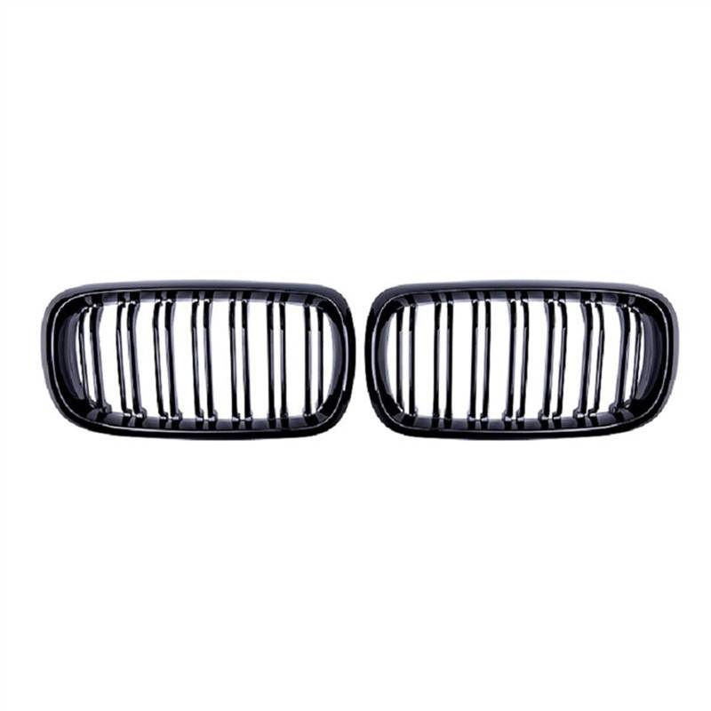 PUNICS Frontgrill Kompatibel Mit F15 F16 X5 X6 2014 2015 2016 2017 2018 Nierengitter Lufteinlass Grill Auto Frontgitter Stoßstange Haube Obere Gitterabdeckung von PUNICS