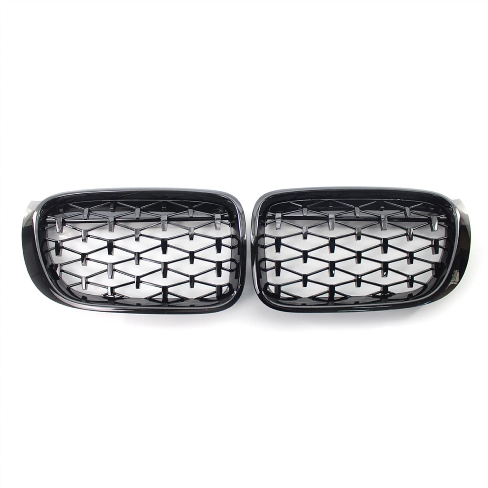 PUNICS Frontgrill Kompatibel Mit F25 F26 X3 X4 2014 2015 2016 2017 2018 Nierengitter Lufteinlass Grill Auto Frontgitter Stoßstange Motorhaube Obere Gitterabdeckung(Gloss Black) von PUNICS