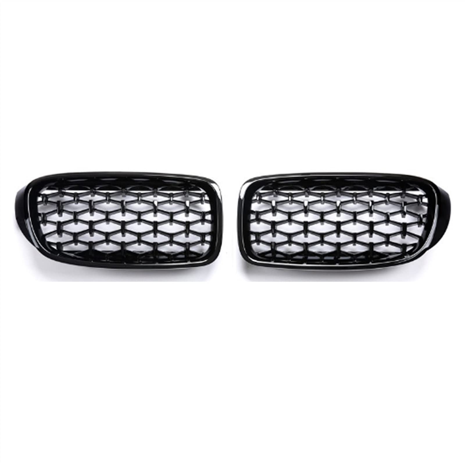 PUNICS Frontgrill Kompatibel Mit GT F34 328i 330i 335i 340i 2012 2013 2014 2015 2016 2017 2018 2019 Auto Frontstoßstange Haubengitter Nierengitter Lufteinlassgitter(All Silver) von PUNICS