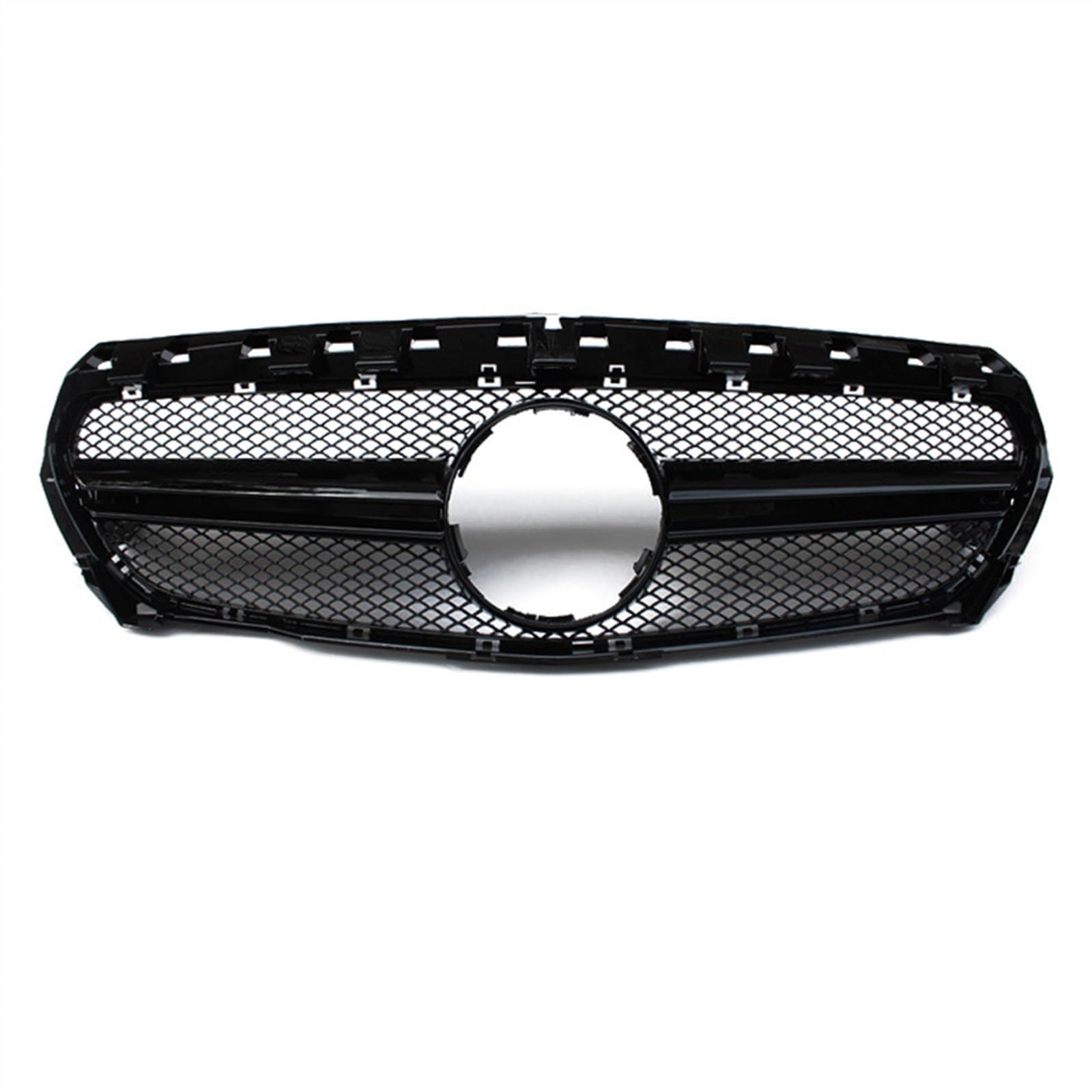 PUNICS Frontgrill Kompatibel Mit Mercedes Für Benz Für W117 CLA200 CLA250 CLA45 CLA-Klasse 2017 2018 Frontgrill Auto Obere Stoßstangenhaube Lüftungsgitter Netzkühler von PUNICS