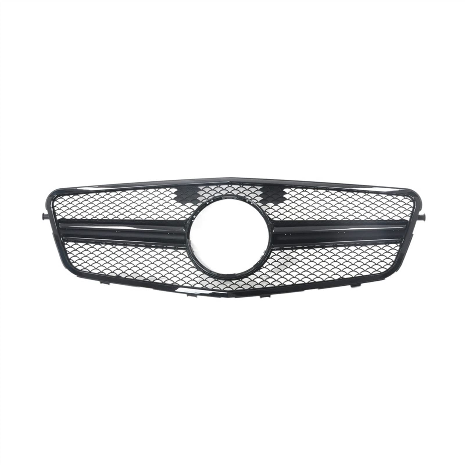 PUNICS Frontgrill Kompatibel Mit Mercedes Für Benz Für W212 E300 E350 E200 AMG E-Klasse 2009 2010 2011 2012 2013. Auto-Frontgrill, Obere Stoßstangenhaube, Netz-Kühler-Entlüftungsgitter von PUNICS