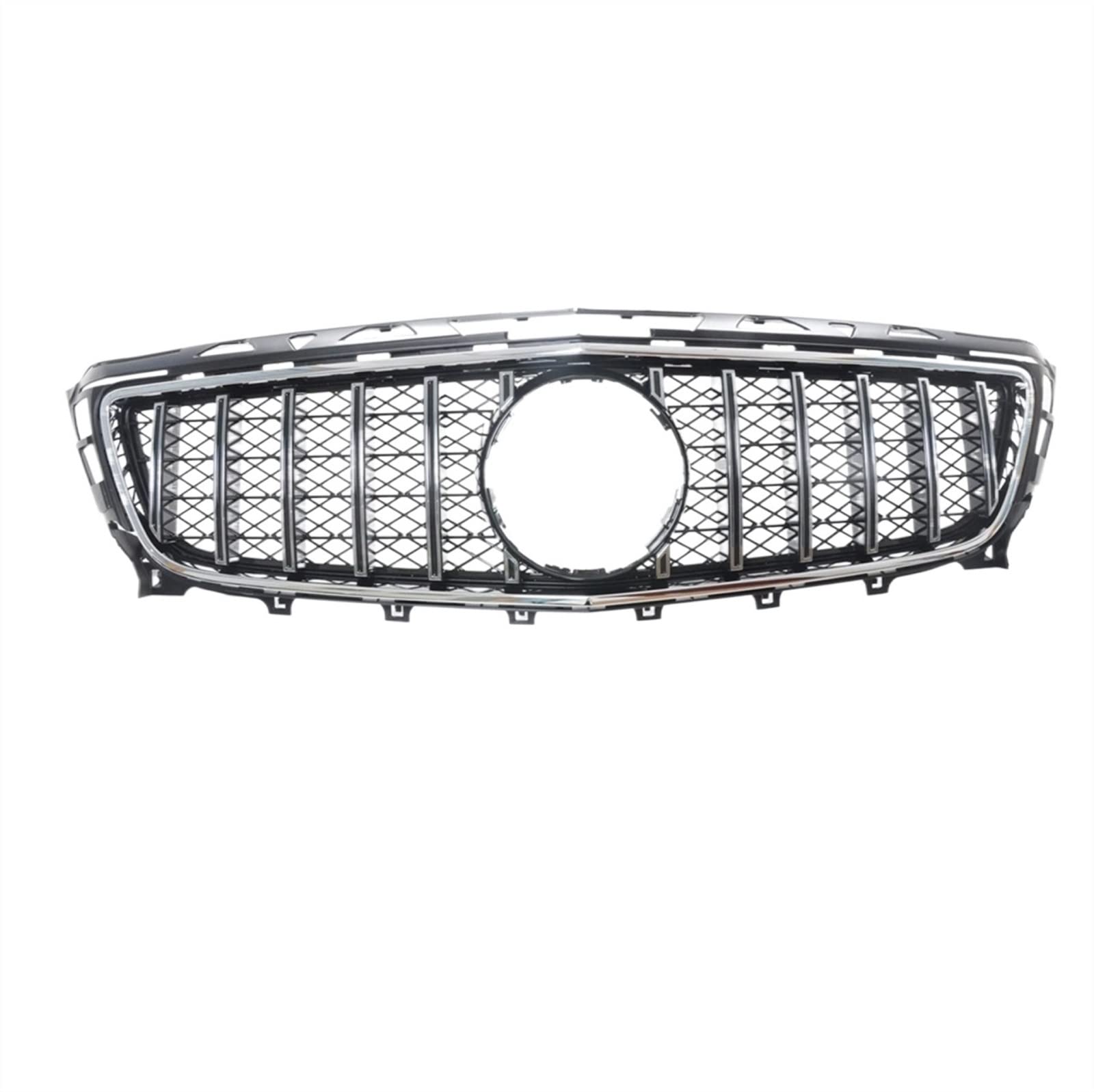 PUNICS Frontgrill Kompatibel Mit Mercedes Für Benz Für W218 CLS350 CLS500 GT R CLS-Klasse 2011 2012 2013 2014 Auto Obere Stoßstangenhaube Mesh Grid von PUNICS