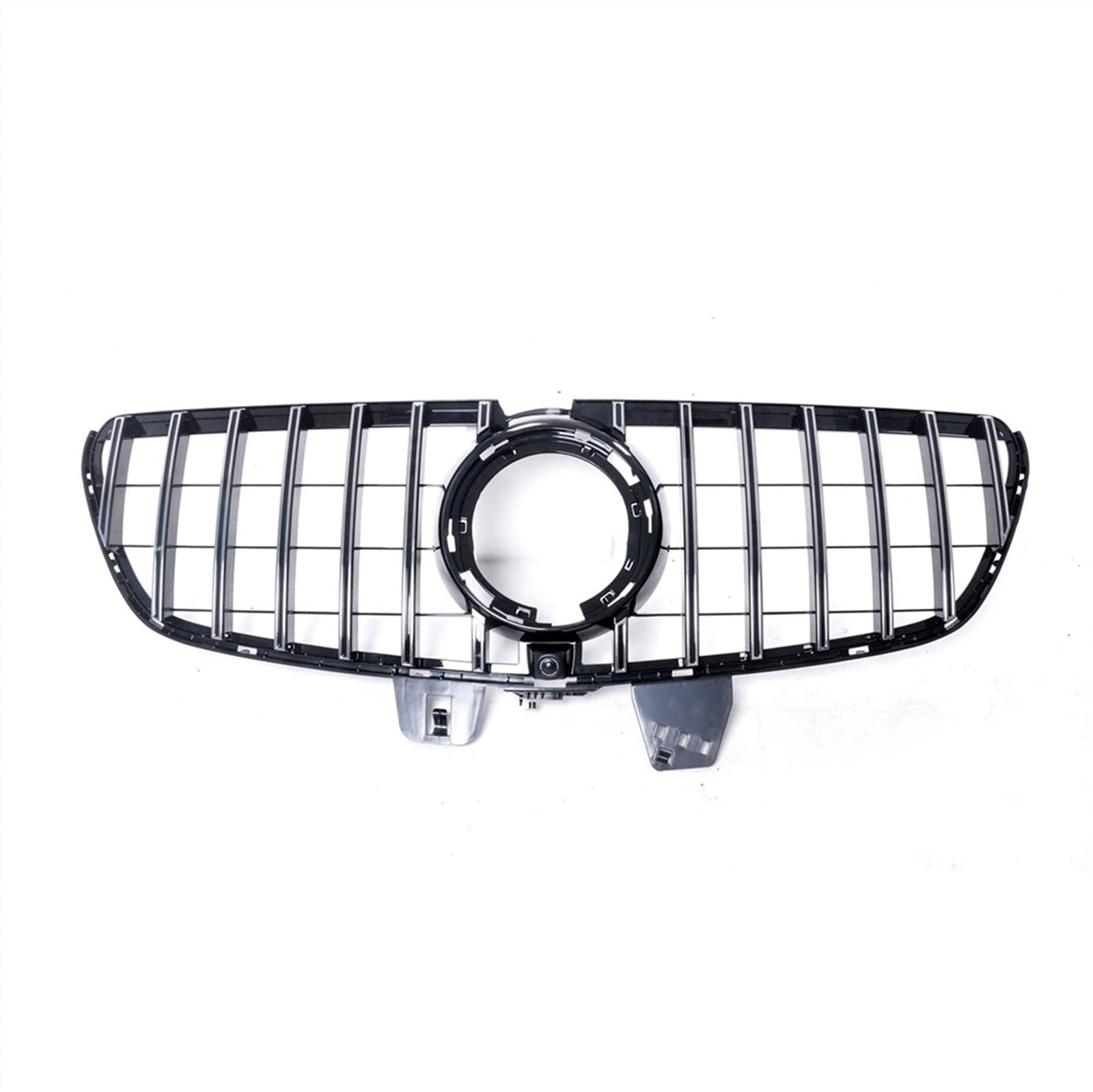 PUNICS Frontgrill Kompatibel Mit Mercedes Für Benz Für W447 GT-R V-Klasse 2019 2020 2021. Vorderer Kühlergrill, Obere Stoßstangenhaube, Mesh-Kühler-Entlüftungsgitter(Silver) von PUNICS