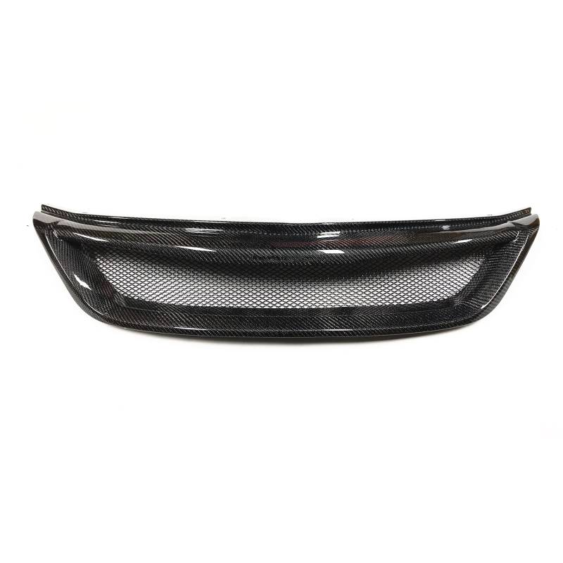 PUNICS Frontgrill Kompatibel Mit Subaru Für Impreza Für WRX STI 2011 2012 2013 2014 Oberer Stoßfänger Im Wabenstil, Mesh-Gitter, Ansaughaube, Frontgrill von PUNICS