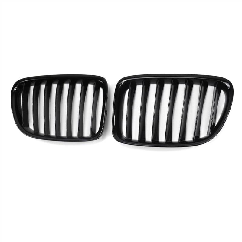 PUNICS Frontgrill Kompatibel Mit X1 E84 2011 2012 2013 2014 2015 2016 Stoßfängerhaube Oberer Kühlergrill Abdeckung Nierengitter Lufteinlass Grill Auto Frontgrills von PUNICS