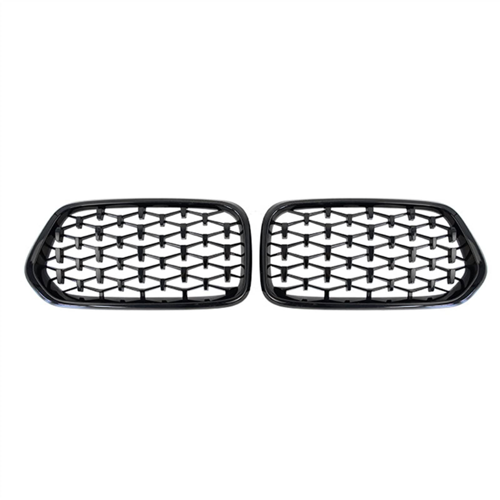 PUNICS Frontgrill Kompatibel Mit X2 F39 2018 2019 2020 2021 2022 Stoßfängerhaube Auto Front Niere Grilla Lufteinlass Grill Obere Grillabdeckung(Black) von PUNICS