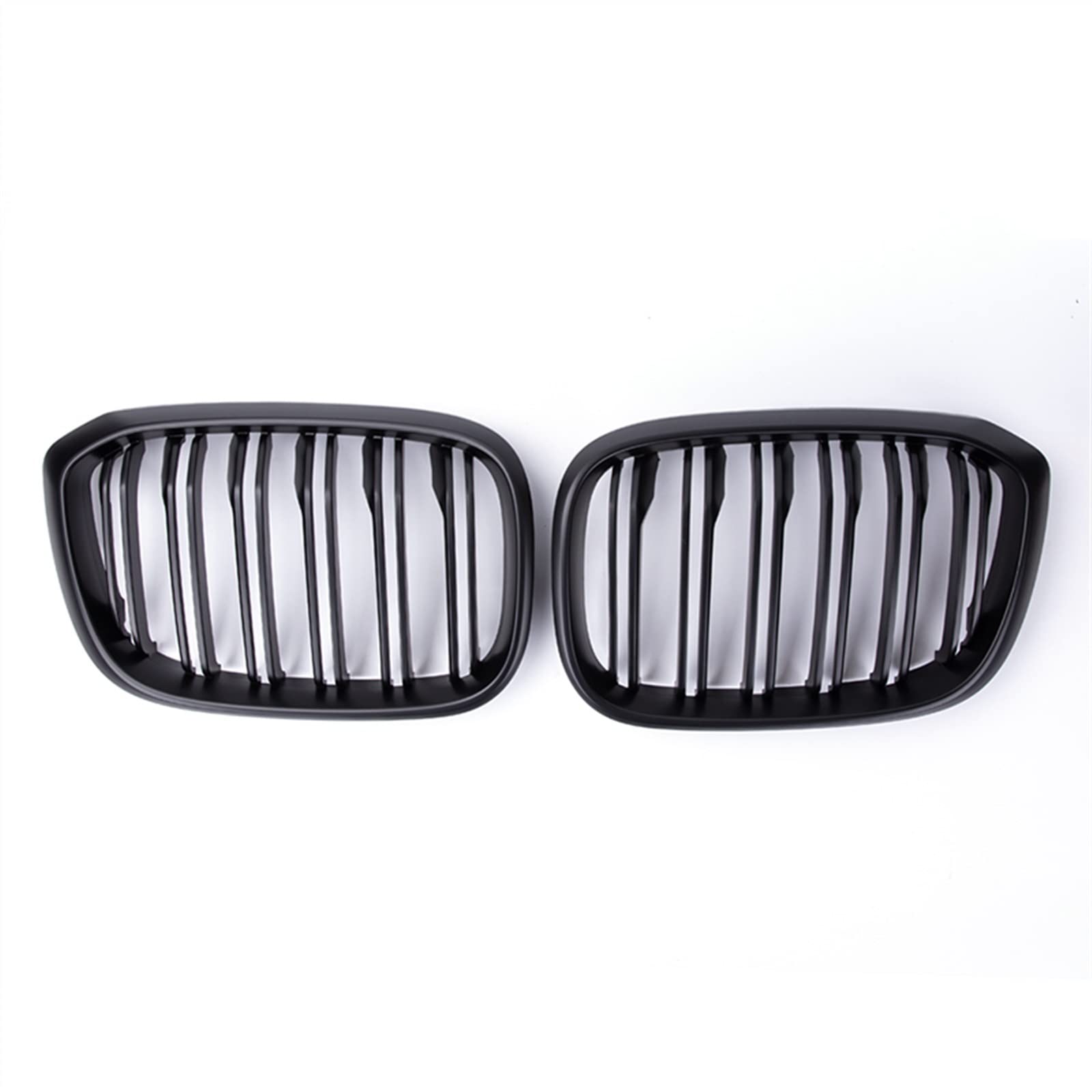 PUNICS Frontgrill Kompatibel Mit X3 F25 2010 2011 2012 2013 Nierengitter Lufteinlass Grill Auto Frontgitter Stoßstange Motorhaube Obere Gitterabdeckung(Matte Black) von PUNICS