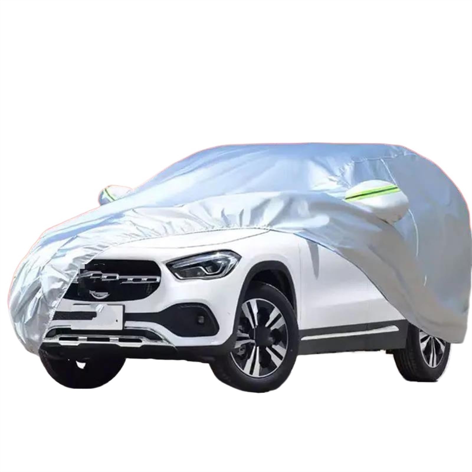 PUNICS Vollgarage Autoplane Kompatibel Mit Benz GLA, Wetterfeste, Vollständige Autoabdeckung, Schnee, EIS, Sonnenschutz, Autoschutzabdeckung, Oxford-Stoff, Auto-Außenabdeckung von PUNICS