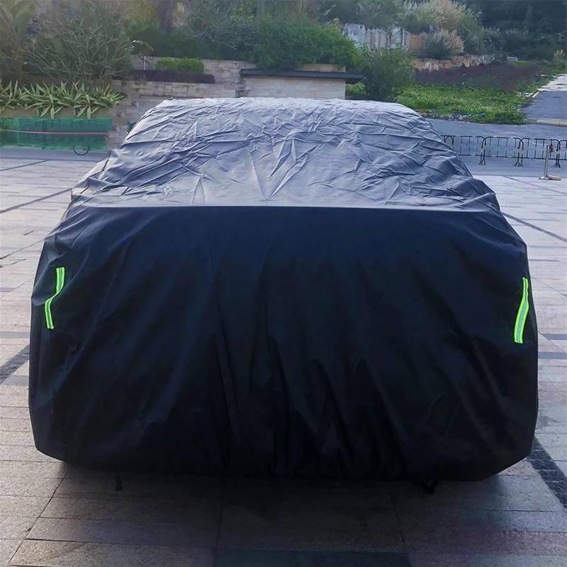 PUNICS Vollgarage Autoplane Universal SUV Limousine Volle Auto Abdeckung Wasserdicht Anti Schnee Abdeckung Sonnenschutz Auto Außen Styling Markise Schützende Volle Outdoor Auto Äußere(YXL) von PUNICS