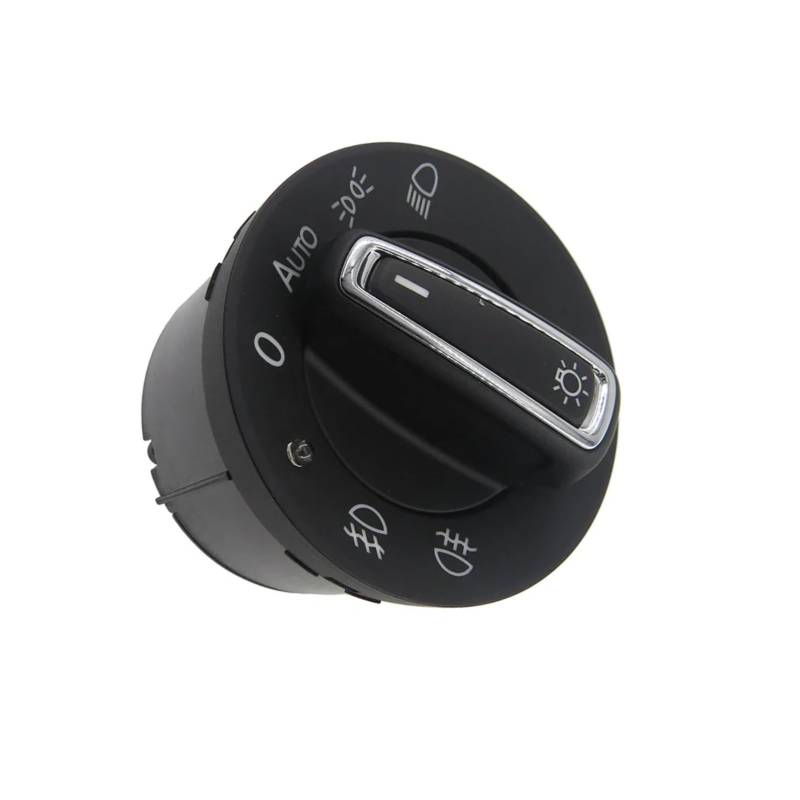 PUNICS scheinwerferschalter lichtsensor Kompatibel Mit VW Für Touran 2003 2004 2005 2006 2007 2008 2009 2010 2011 Für CC 2008–2014 Auto-Scheinwerfer-Kopf-Nebelscheinwerfer-Steuerschalter 5ND941431E von PUNICS