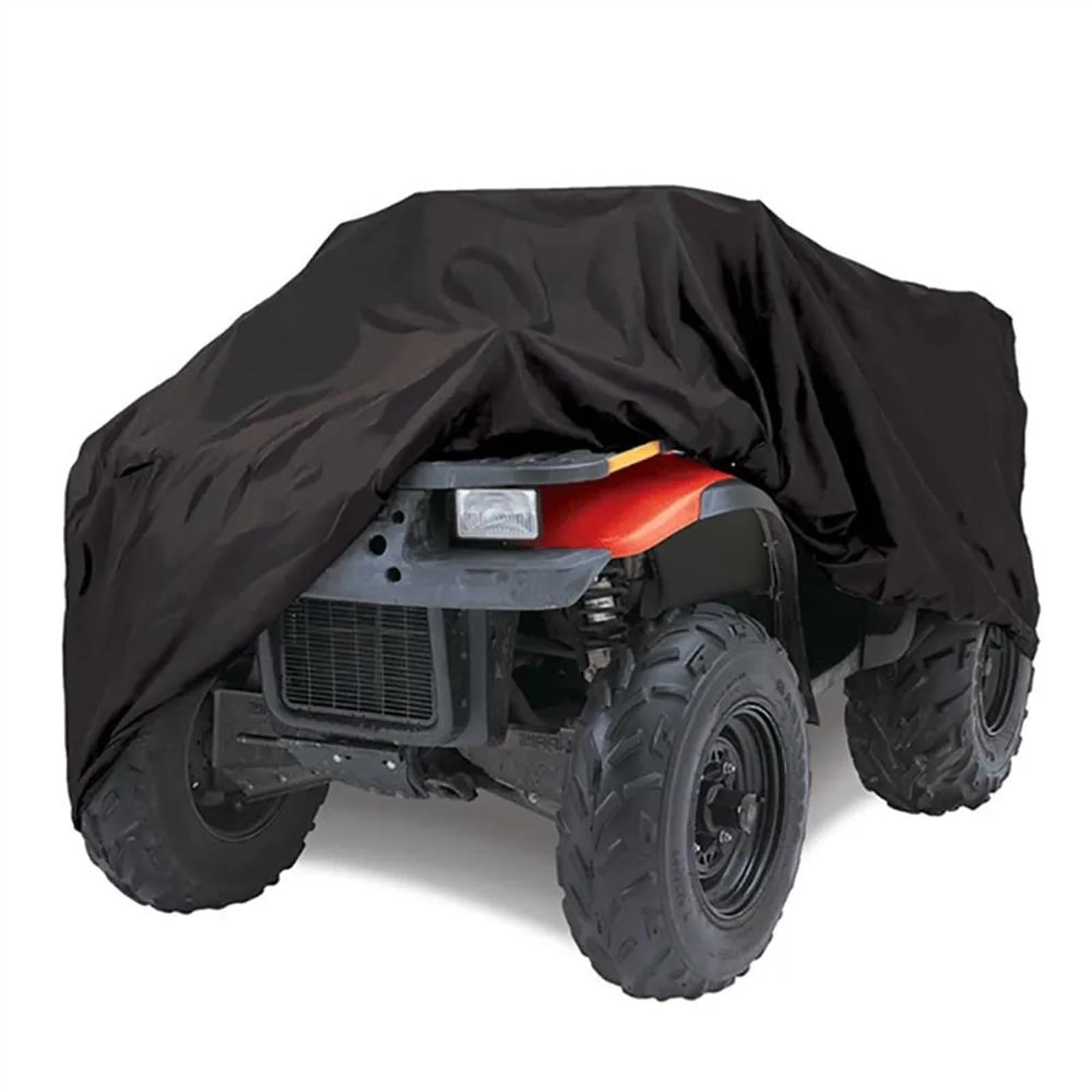 Vollgarage Autoplane Universal Outdoor Wasserdicht Staubdicht Volle ATV Abdeckungen ATV Planen Für ATV Fahrzeug Roller Motorrad Quad Bike(XXXL) von PUNICS