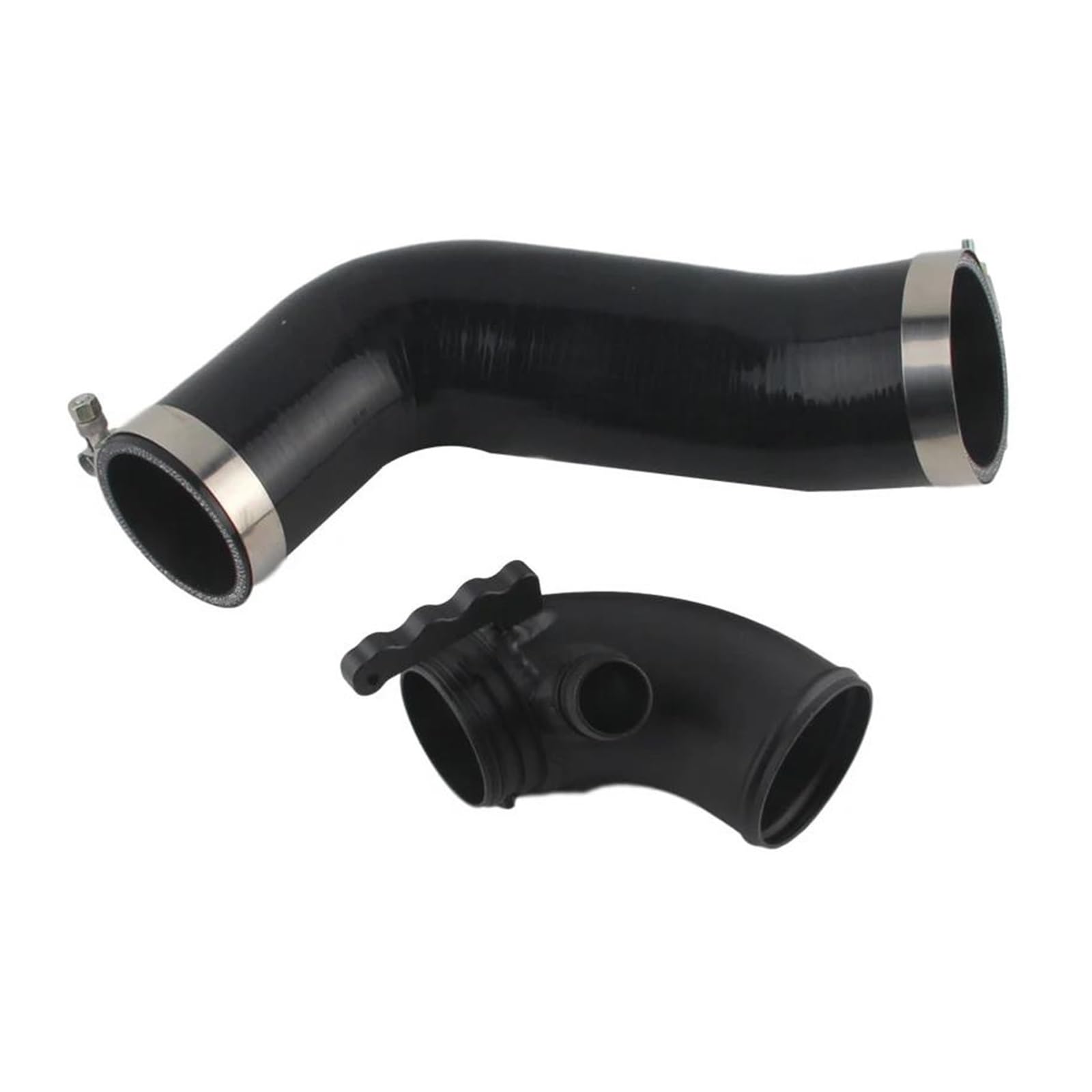 Ansaugrohr Für Golf 7 Für A3 EA888 Für Gen3 Auto Turbo Inlet Outlet Upgrade Rohre Ansaugrohre Turbo Schalldämpfer Löschen Auto Ansaugschlauch(Black Hose B) von PUQWRIM