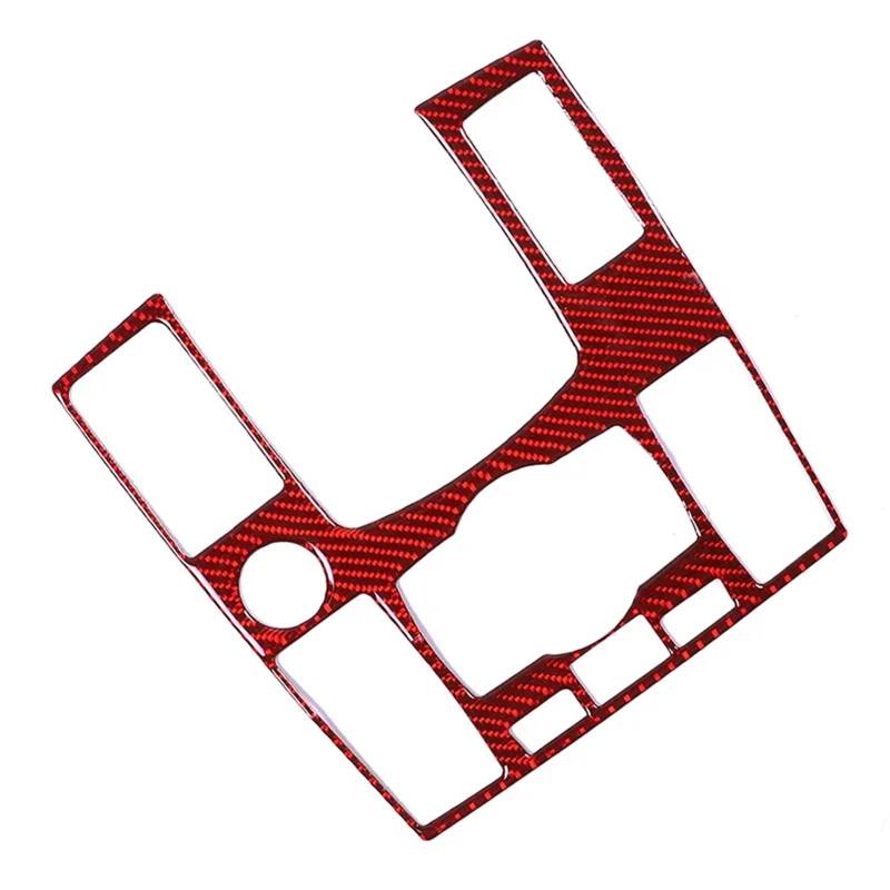 Automobilinnenraum Für A8 Für D3 Für D4 2004 2005-2012 Weiche Carbon Faser Auto Zentrale Steuerung Modus Schalter Rahmen Panel Abdeckung Trim Aufkleber Auto Zubehör Innenverkleidung Mittelkonsole(A Ca von PUQWRIM