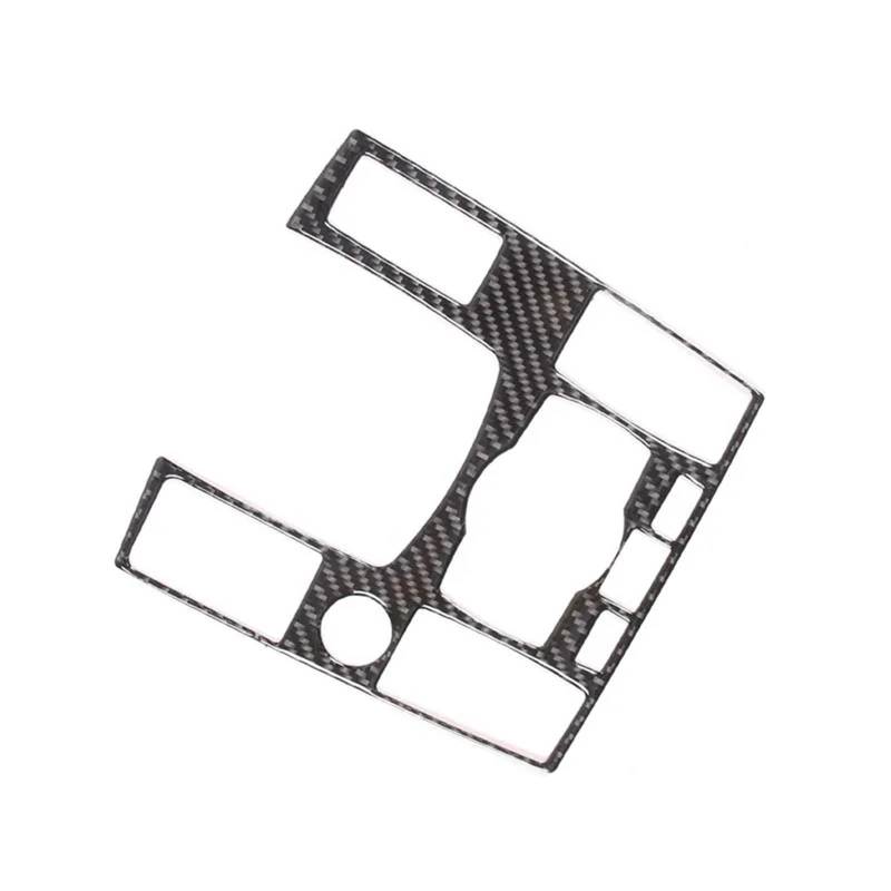 Automobilinnenraum Für A8 Für D3 Für D4 2004 2005-2012 Weiche Carbon Faser Auto Zentrale Steuerung Modus Schalter Rahmen Panel Abdeckung Trim Aufkleber Auto Zubehör Innenverkleidung Mittelkonsole(Kohl von PUQWRIM