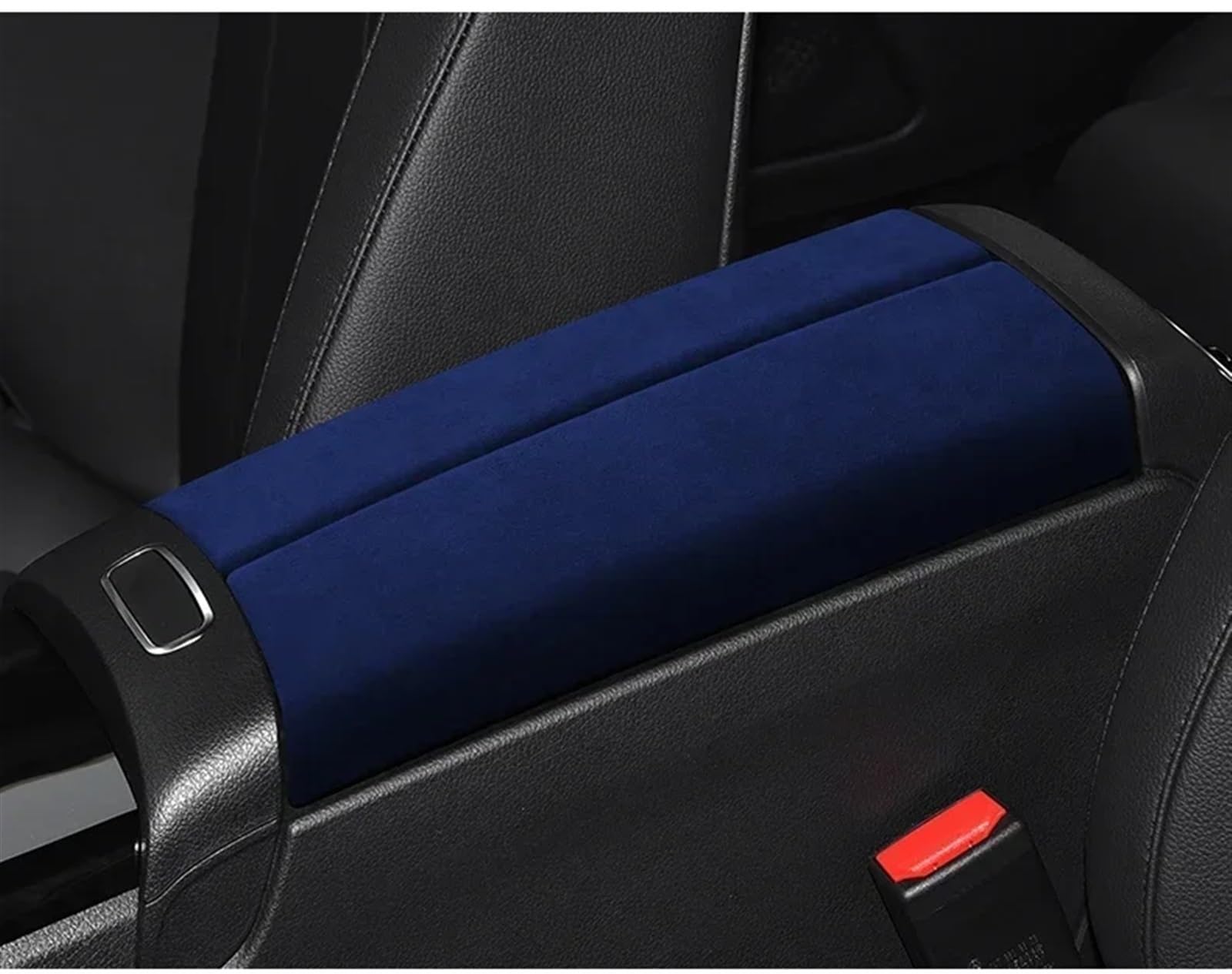 Automobilinnenraum Für Benz A Für GLA Für GLB Für Klasse Für W177 Für V177 Für X247 Für H247 2019 2020-2023 Center Console Armlehne Fall Deckel Kappe Abdeckung Panel Innenverkleidung Mittelkonsole(Bla von PUQWRIM