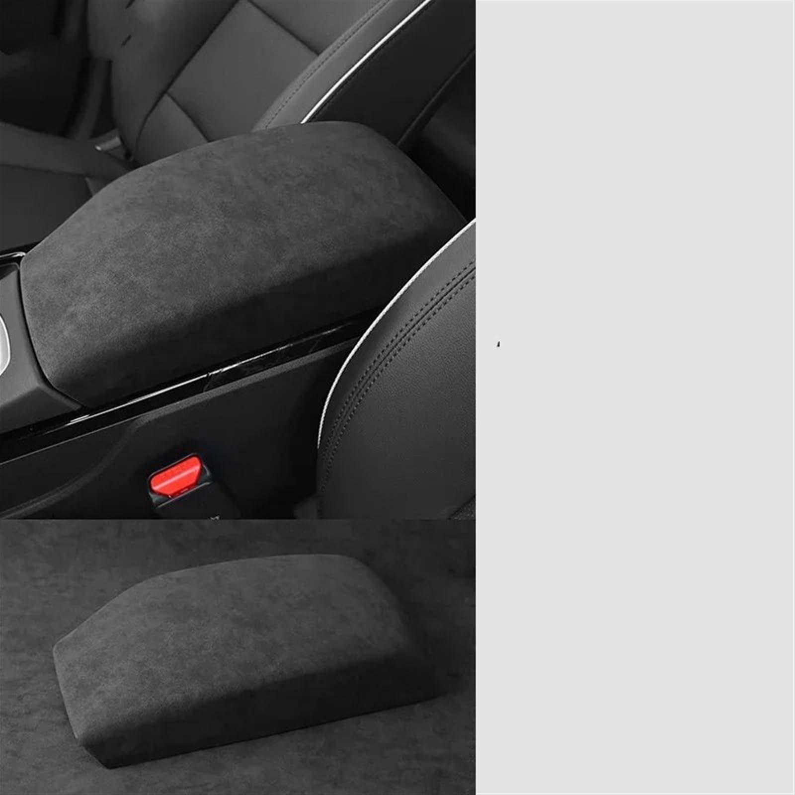 Automobilinnenraum Für Hyundai Für Tucson 2019 2021 2022 2023 Auto Armlehne Lagerung Box Panel Pad Abdeckung Center Konsole Box Deckel Innen Trim Innenverkleidung Mittelkonsole(Schwarz) von PUQWRIM