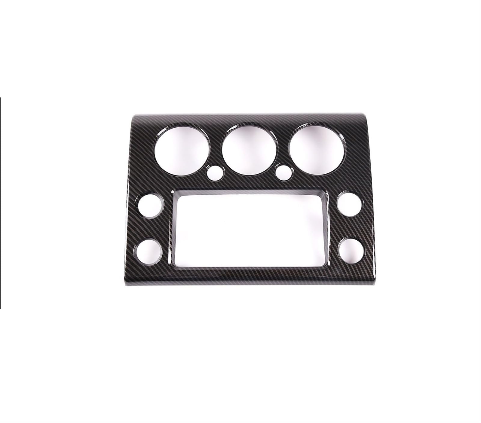 Automobilinnenraum Für Toyota Für FJ Für Cruiser 2007 2008 2009 2010 2011 2012 2013 2014-2021 Auto Zentrale Steuerung Panel Aufkleber Tür Aufkleber ABS Carbon Faser Innenverkleidung Mittelkonsole(Styl von PUQWRIM