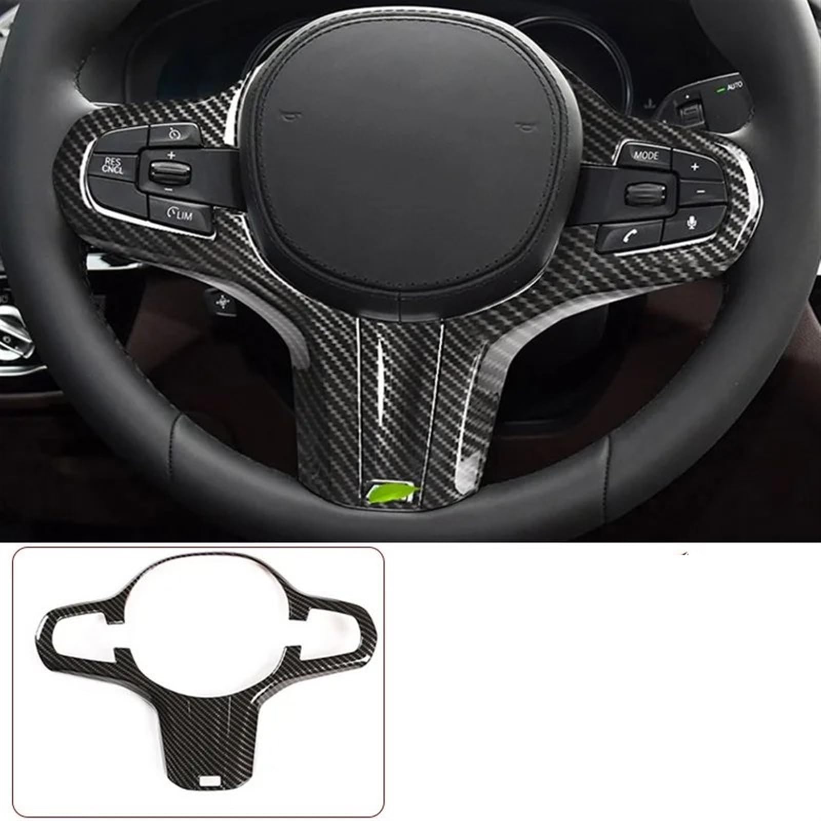 Automobilinnenraum Für X3 Für X4 Für G01 Für G02 2018 2019-2022 ABS Carbon Fiber Interior Kit Dashboard Konsole Gangschaltung Panel Dekoration Abdeckung Trim Aufkleber Innenverkleidung Mittelkonsole(S von PUQWRIM