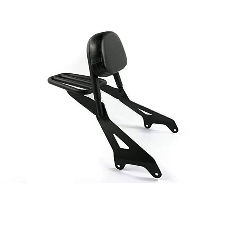 Gepäckträger Hinten Für Für XVS950 Für Bolt Für R-Spec Für XV950 Für XV 950 2014 2015-2022 Motorrad Abnehmbare Rückenlehne Hinten Sissy Bar Mit Pad Gepäckträger Gepäckträger Rücksitz Träger von PUQWRIM