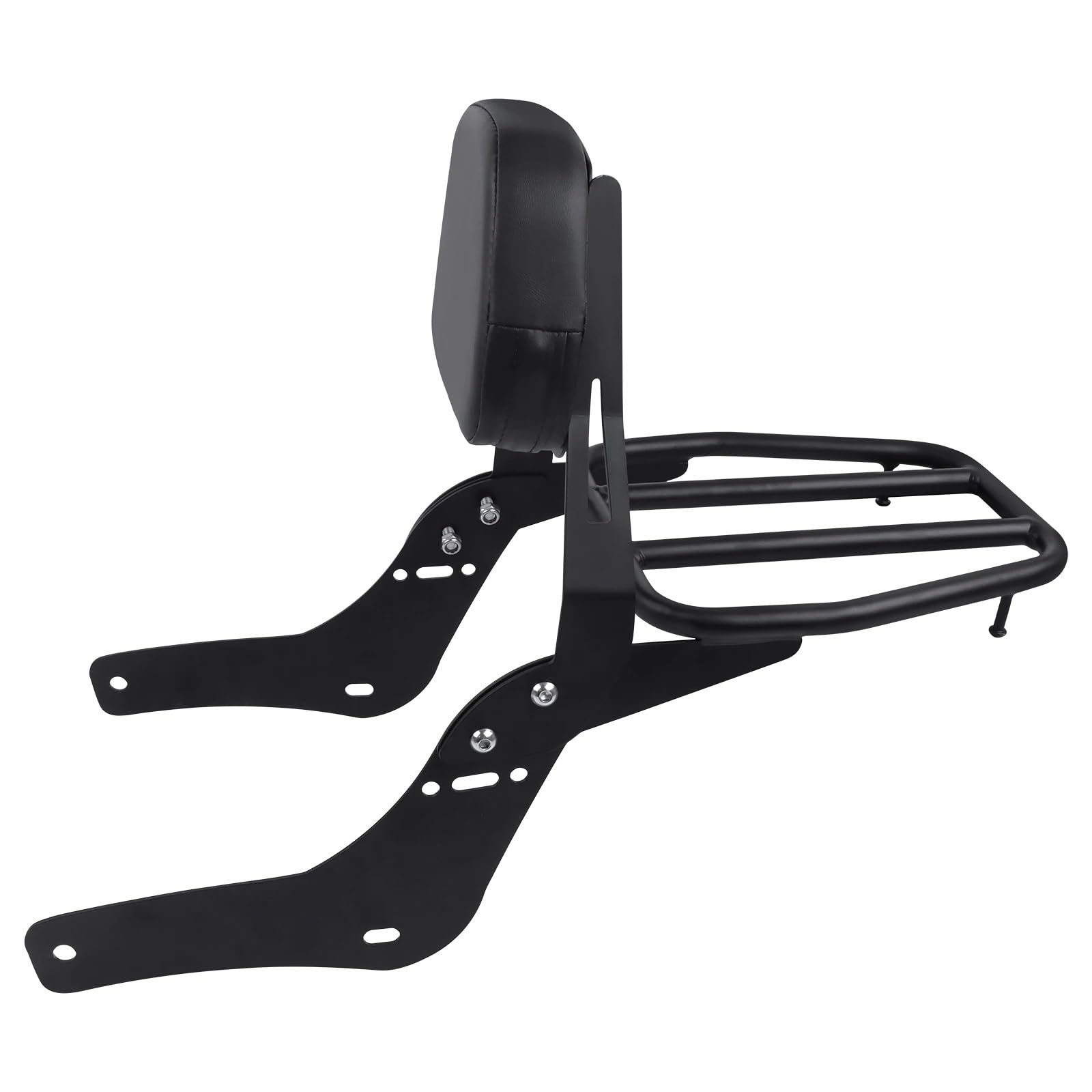 Gepäckträger Hinten Für Rebel 1100T Für CMX1100 Für CMX 1100 Für CM 1100 2017 2018 2019 2020 2021-2023 Sissy Bar Abnehmbare Rückenlehne Hinten Beifahrersitz Gepäckträger Gepäckträger Rücksitz Träger(B von PUQWRIM