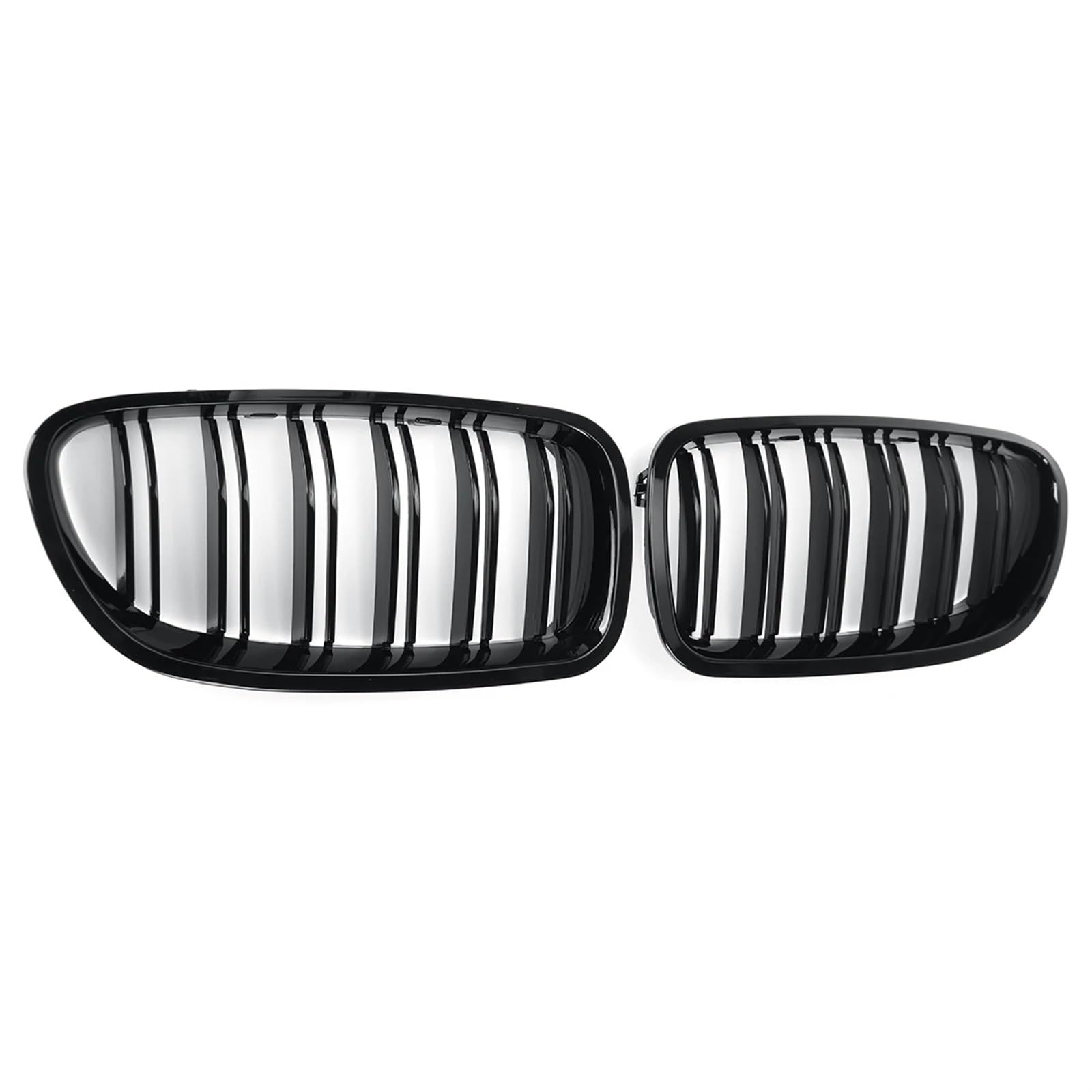 Kühlergitter Für 5 Series F10 F11 F18 520d 530d 540i 2010 2011 2012 2013 2014 2015 2016 2017 Auto Niere Grill Dual Lamellen Racing Grill Auto Front Gitter von PUQWRIM