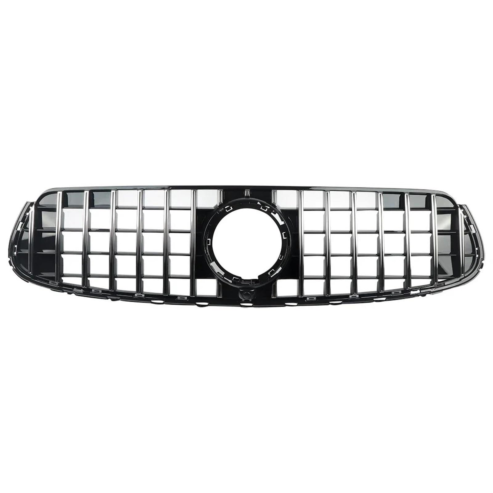 Kühlergitter Für Benz Für W205 2014 2015 2016 2017 2018 Grill Zubehör Front Stoßstange Grille Grill Auto Front Gitter von PUQWRIM