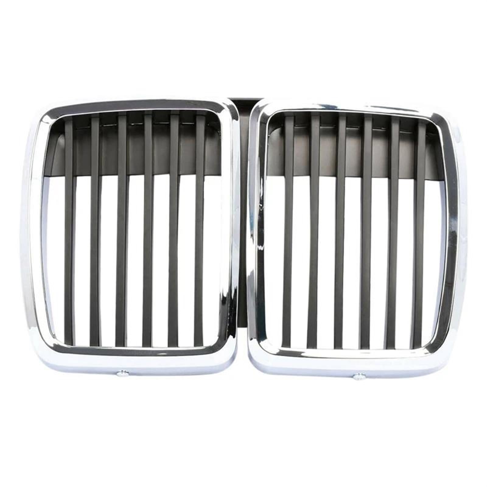 Kühlergitter Für E30 Für M3 3 Serie 1982 1983 1984 1985 1986 1987 1988 1990 1991 Front Haube Niere Grill Zentrum Chrom Schwarz Auto Front Gitter von PUQWRIM