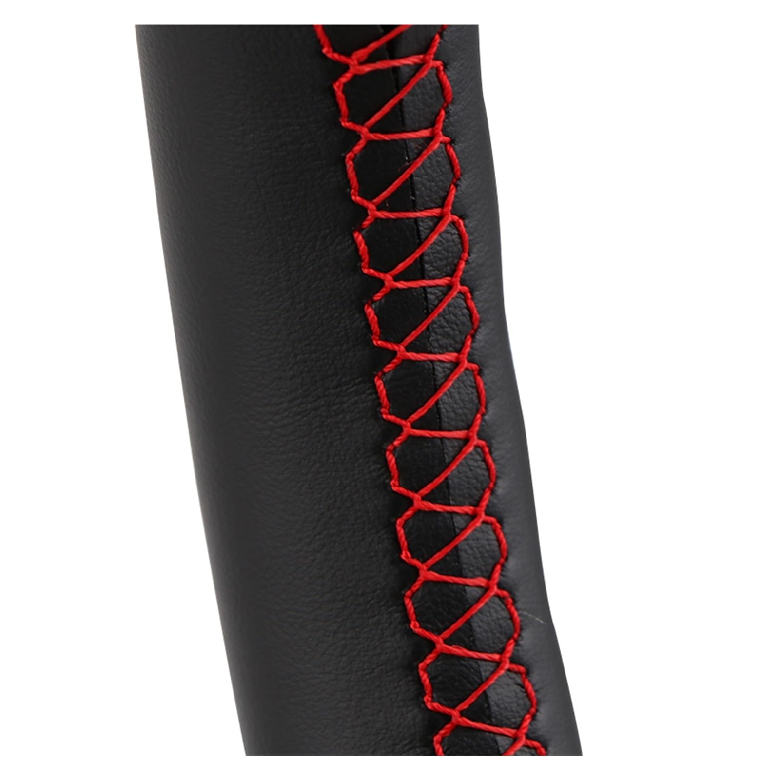 Lenkradhüllen Für Suzuki Für Grand Für Vitara 2007-2013 DIY Leder Auto Lenkrad Abdeckung Auto Innen Angepasst Lenkrad Wrap Lenkradbezug Auto(Red line) von PUQWRIM